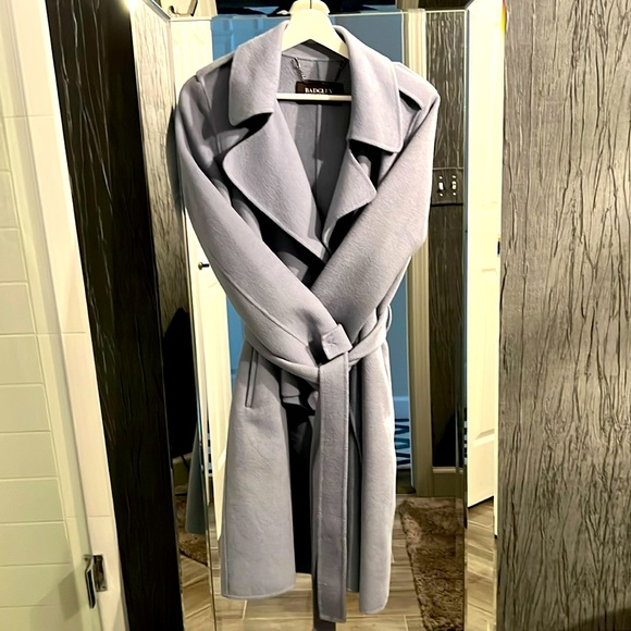 BADGLEY MISCHKA Alexis Long Wrap Coat - Picture 4 of 8